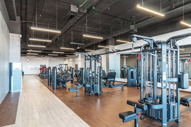 Фитнес-клуб Flex Gym - освещение рис.4